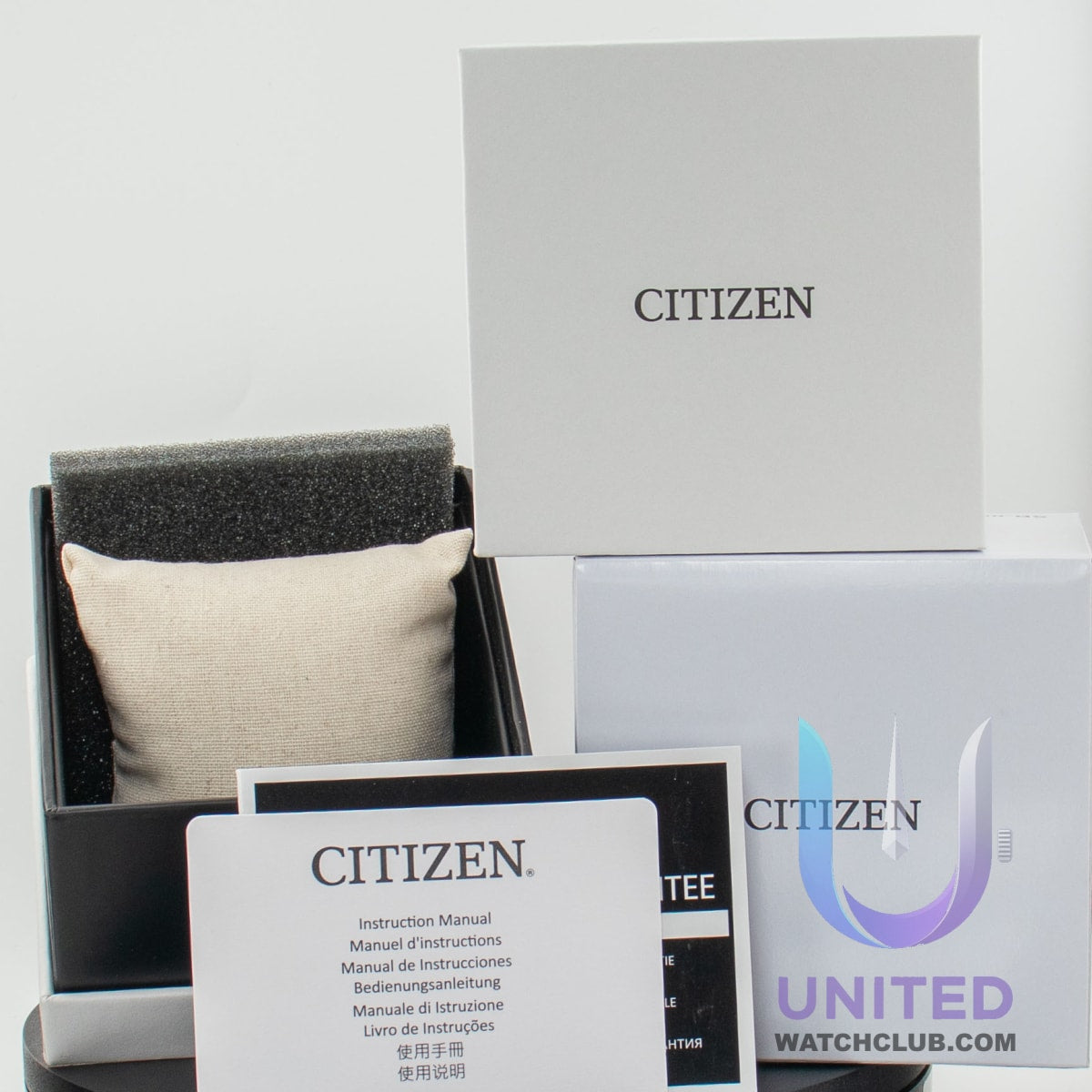 Citizen Brycen Black Dial 44mm AT2585-08E
