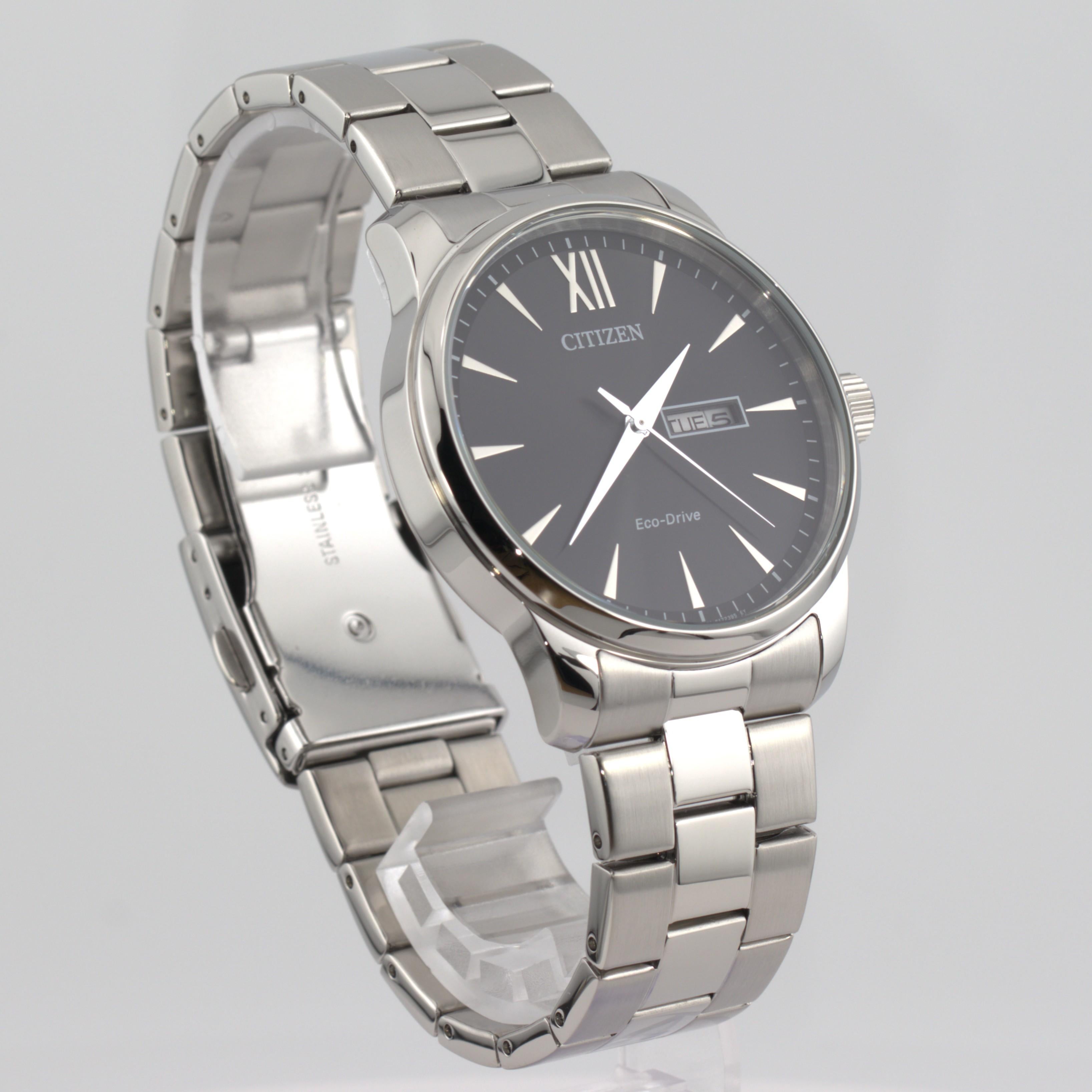 Citizen Eco-Drive Classic Black Dial BM8551-54E