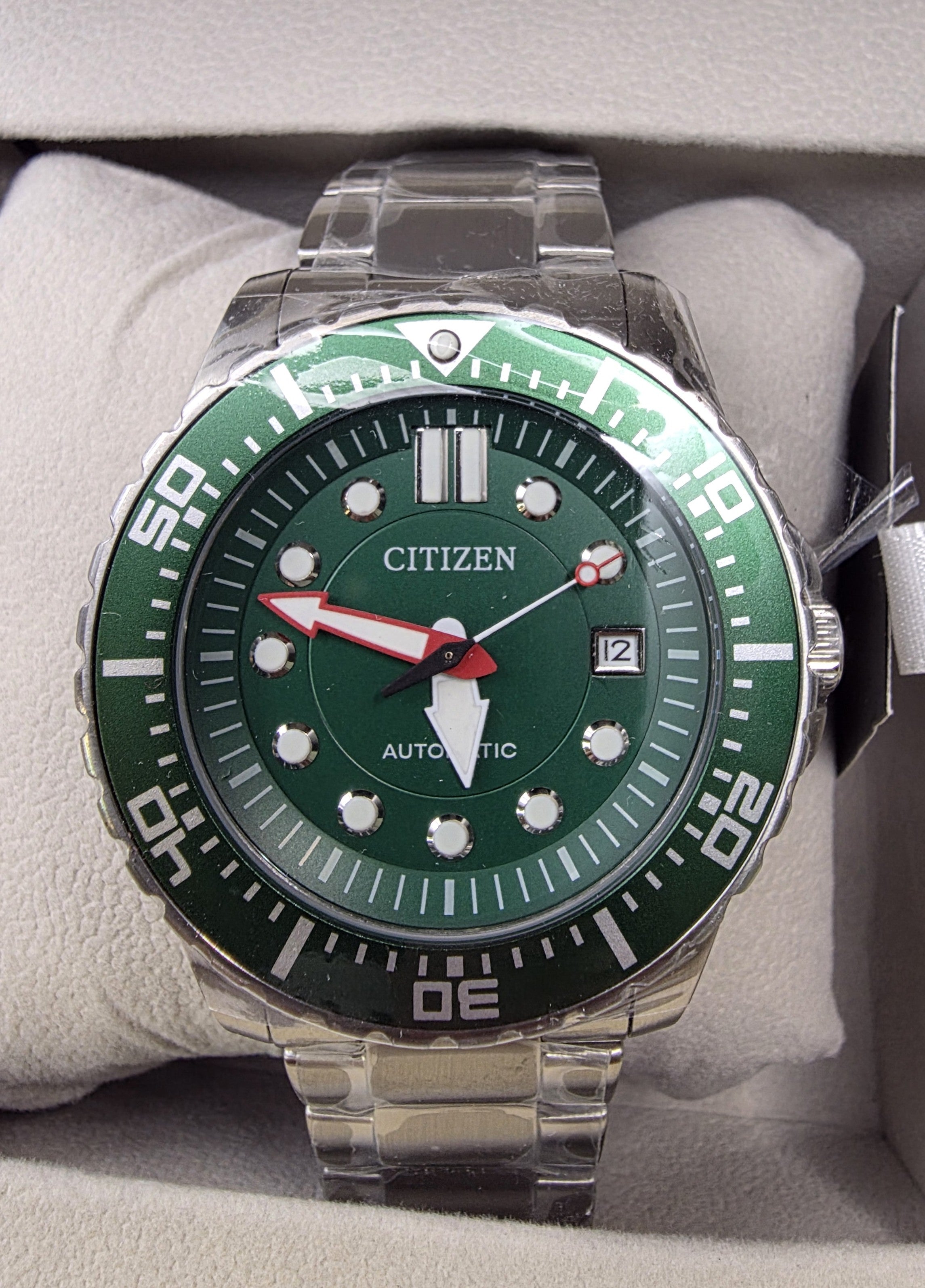 Citizen Automatic Green Dial Men's Watch