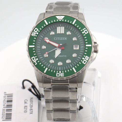 Citizen Automatic Watch - Green Dial ( NJ0129-87X ).