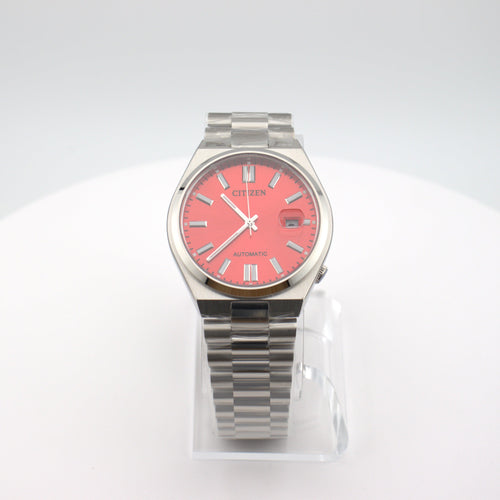 Citizen Tsuyosa - Blazing Red Dial Watch ( NJ0158-89W ).