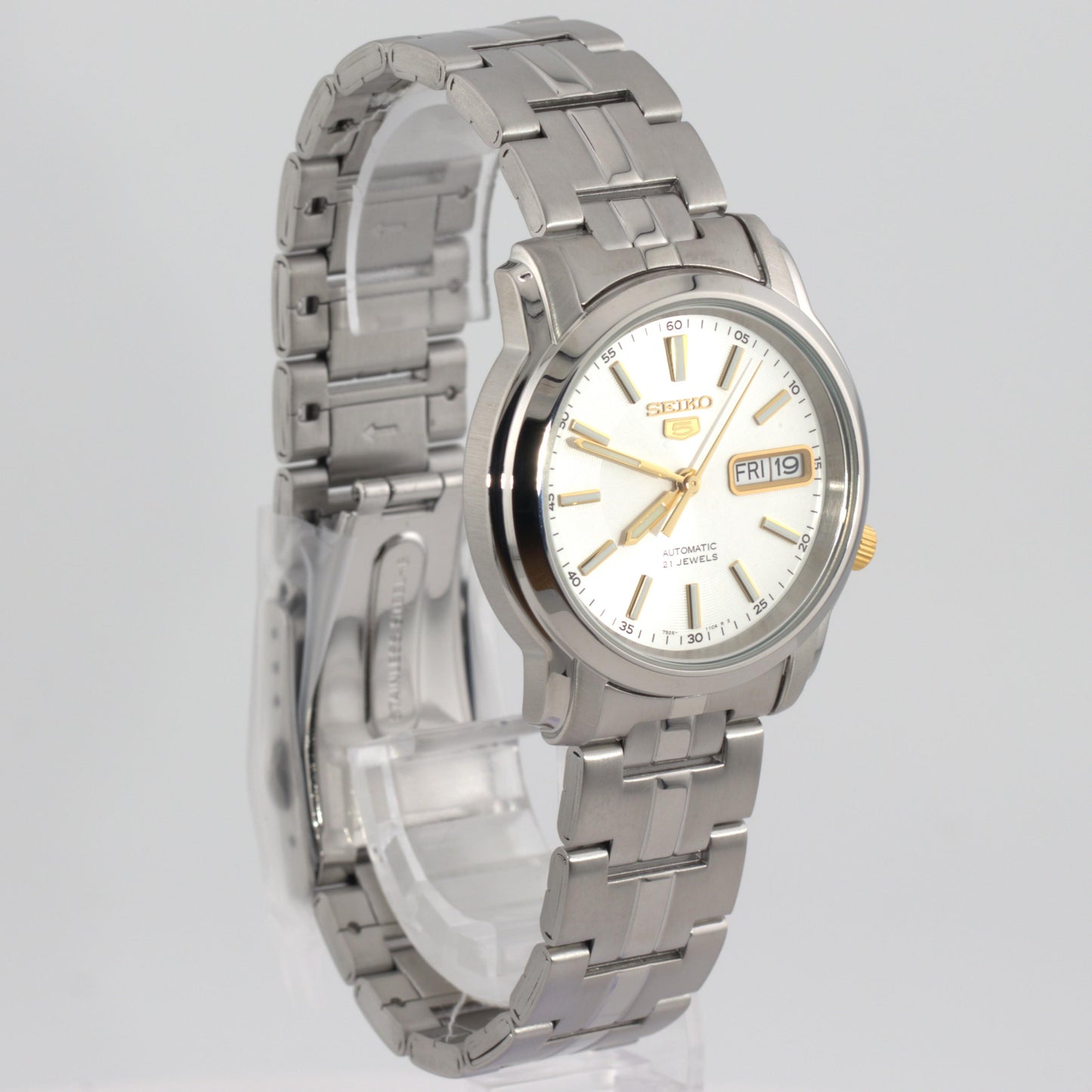 Seiko SNKL77K1 White Dial Seiko 5 Automatic Watch