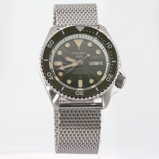 Seiko 5 Sports Green Sunray Dial SRPD75K1