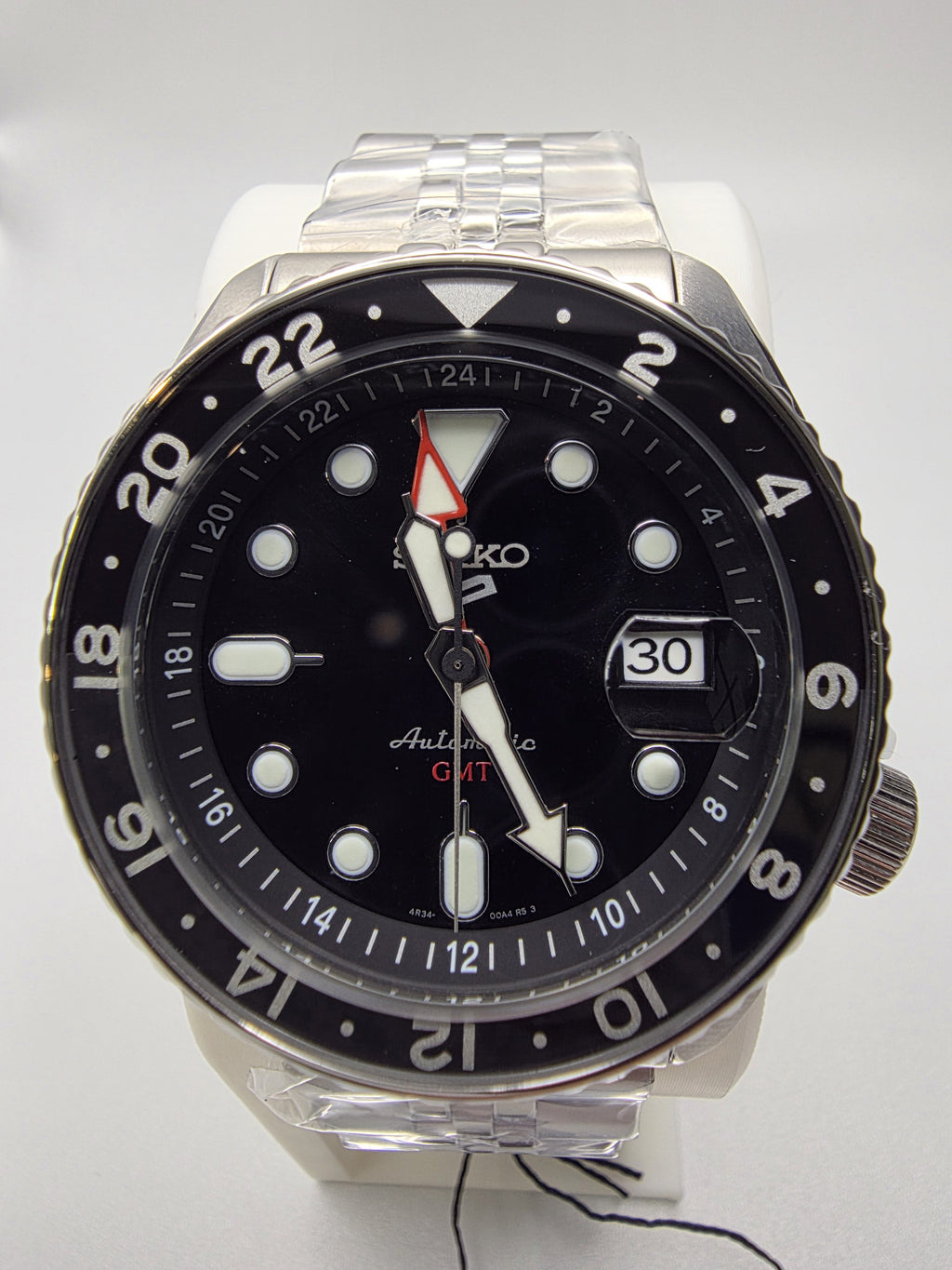 Seiko 5 Five Sports SKX GMT Automatic Watch 100m Black Dial