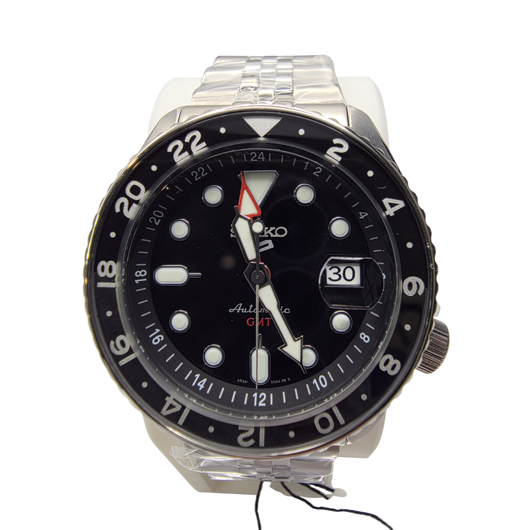 Seiko 5 Five Sports SKX GMT Automatic Watch 100m Black Dial