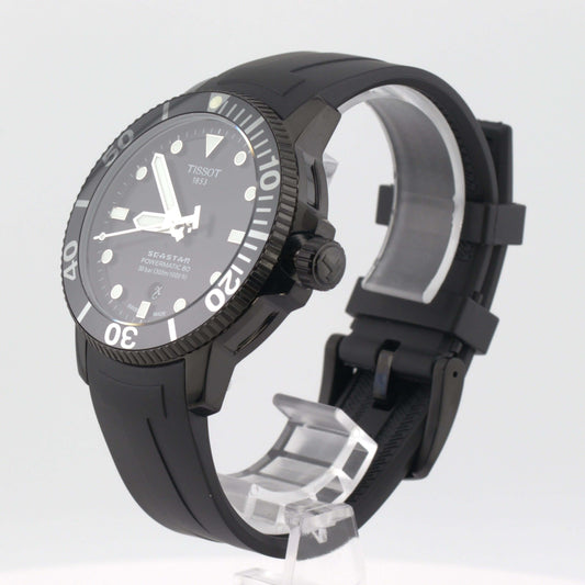 Tissot Seastar 1000 Powermatic 80 Black Dial T120.407.37.051.00