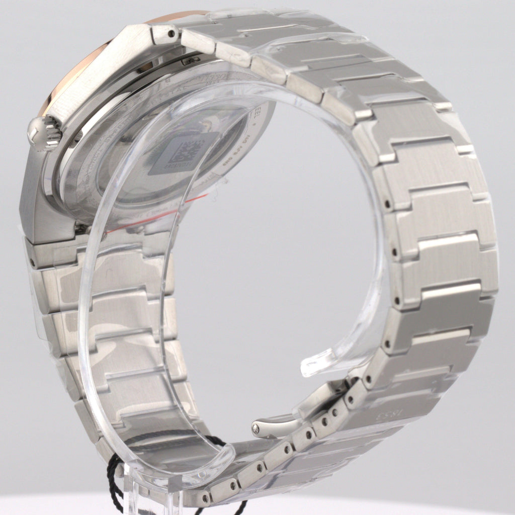 Tissot PRX Powermatic 80 - Silver dial rose accent watch ( T137.407.21.031.00 ).
