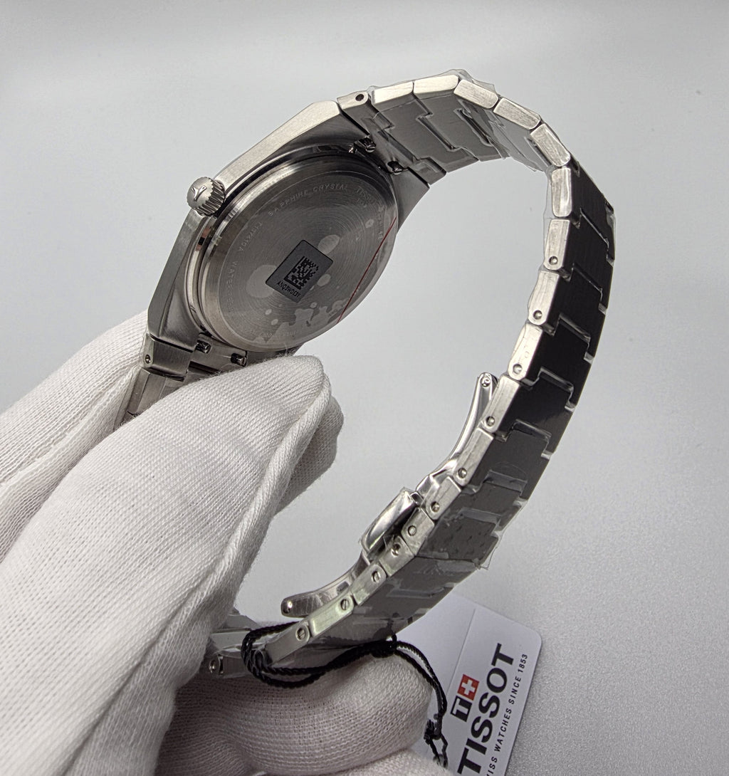 Tissot PRX Green Dial 316L Stainless Steel Men's Quartz Watch T137.410.11.091.00