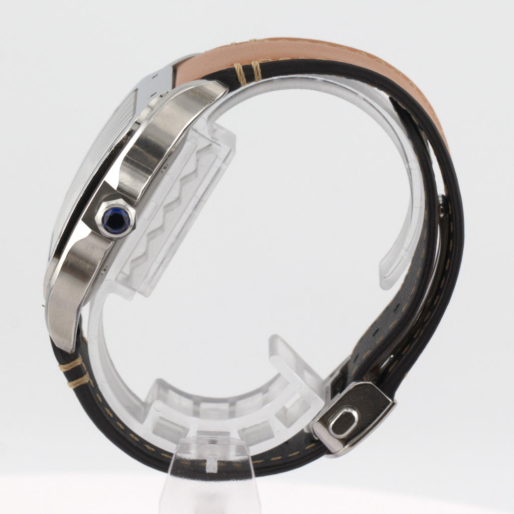 2021 Cartier Santos de Cartier Silver Opaline Dial WSSA0018