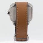 2021 Cartier Santos de Cartier Silver Opaline Dial WSSA0018