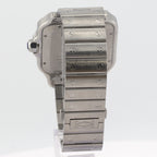 2021 Cartier Santos de Cartier Silver Opaline Dial WSSA0018