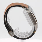 2021 Cartier Santos de Cartier Silver Opaline Dial WSSA0018