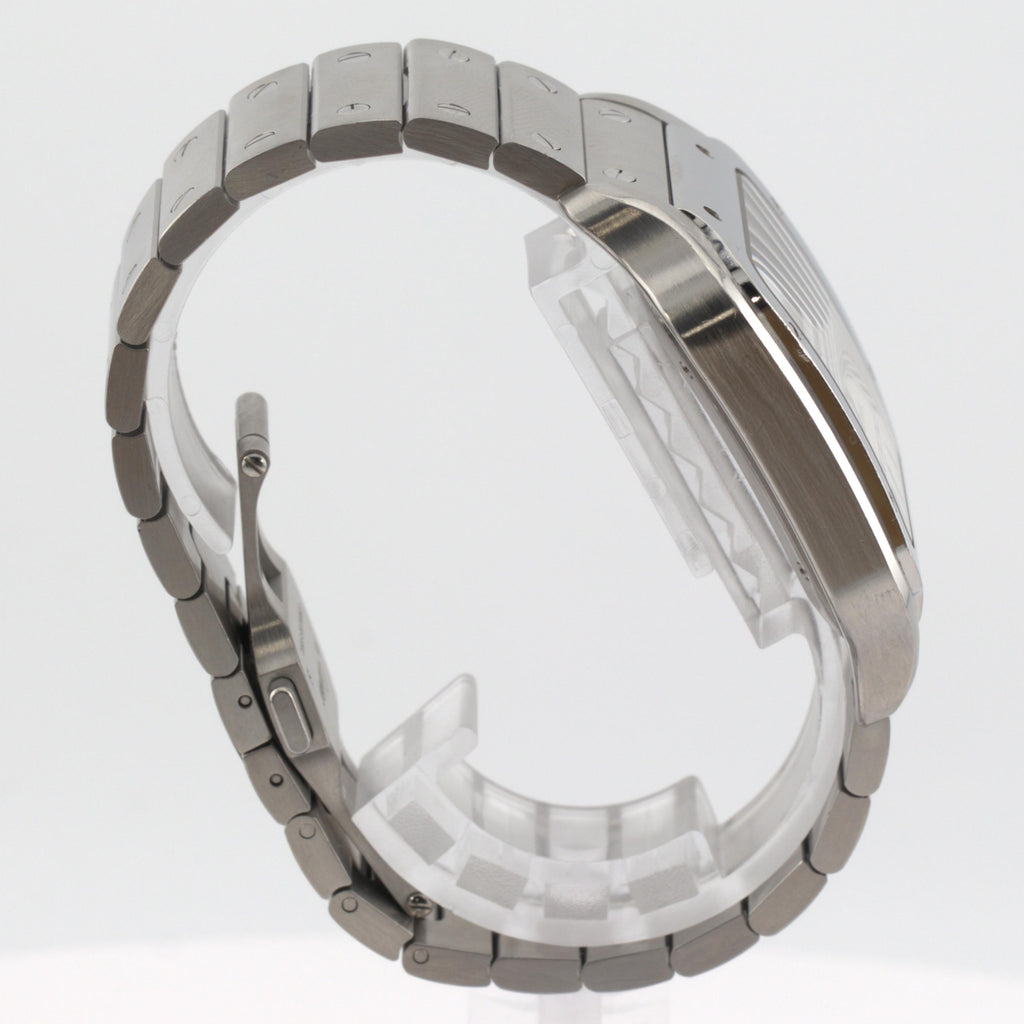 2021 Cartier Santos de Cartier Silver Opaline Dial WSSA0018