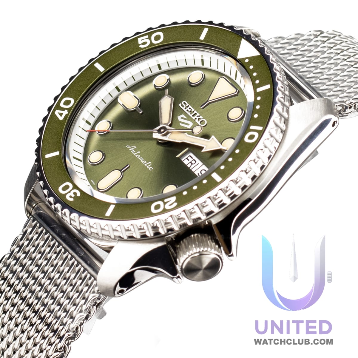 Seiko 5 Sports Green Dial 42.5mm SRPD75K1