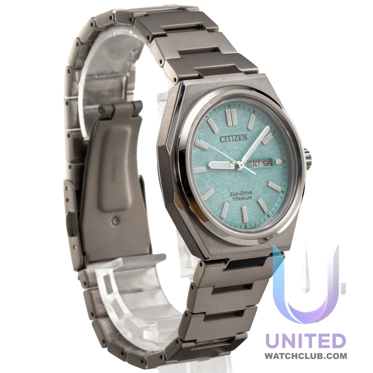 Citizen Zenshin Super Titanium Turquoise Dial 39mm AW0130-85M