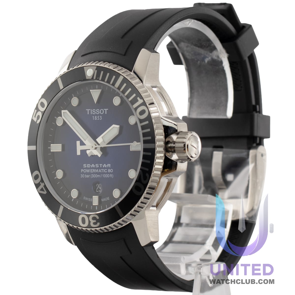 Tissot Seastar 1000 Blue Dial 43mm T120.407.17.041.00 — Pre-Owned - Excellent