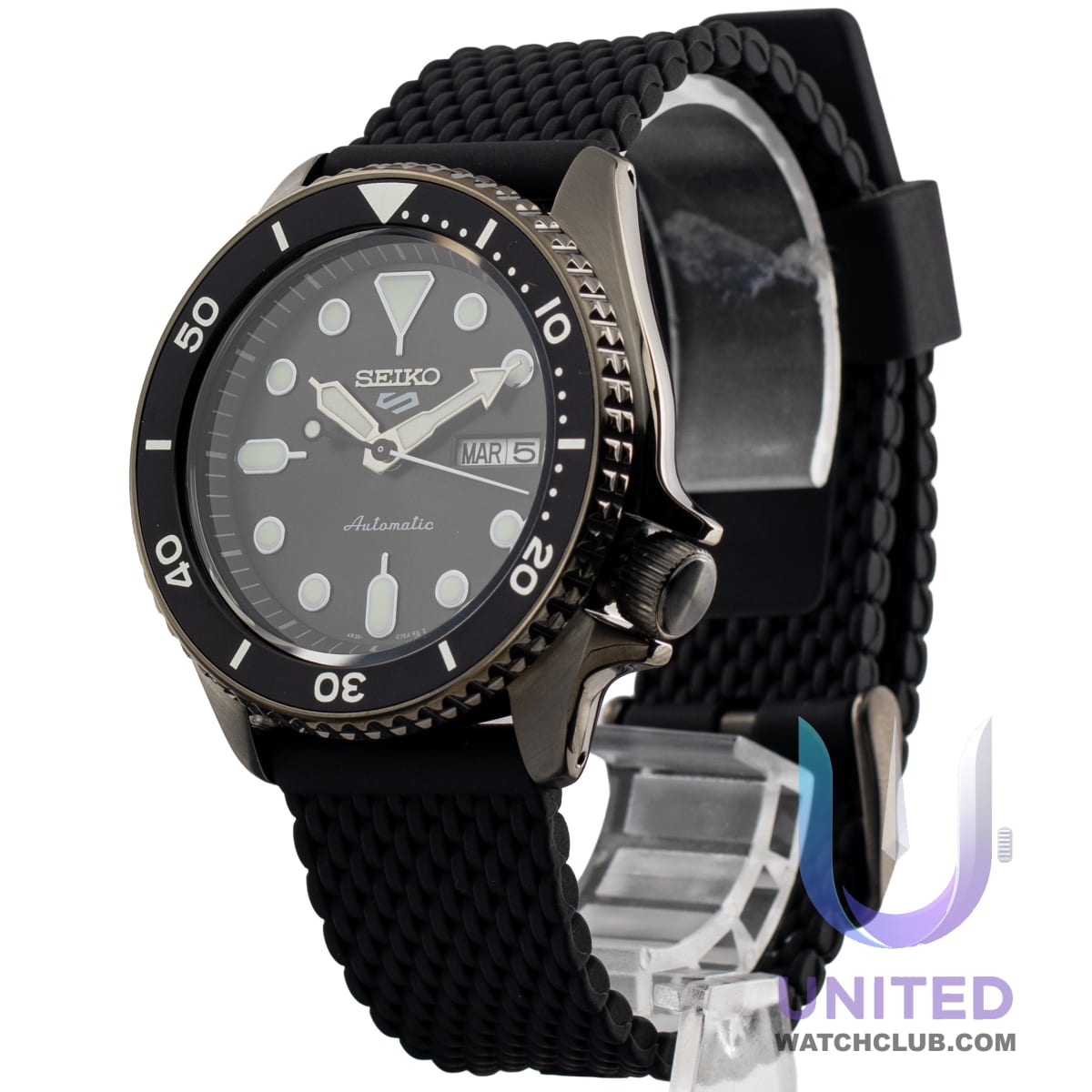 Seiko 5 Sports Black Dial 42.5mm SRPD65K2