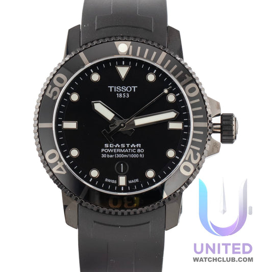 Tissot Seastar 1000 Esfera Negra 43mm T120.407.37.051.00