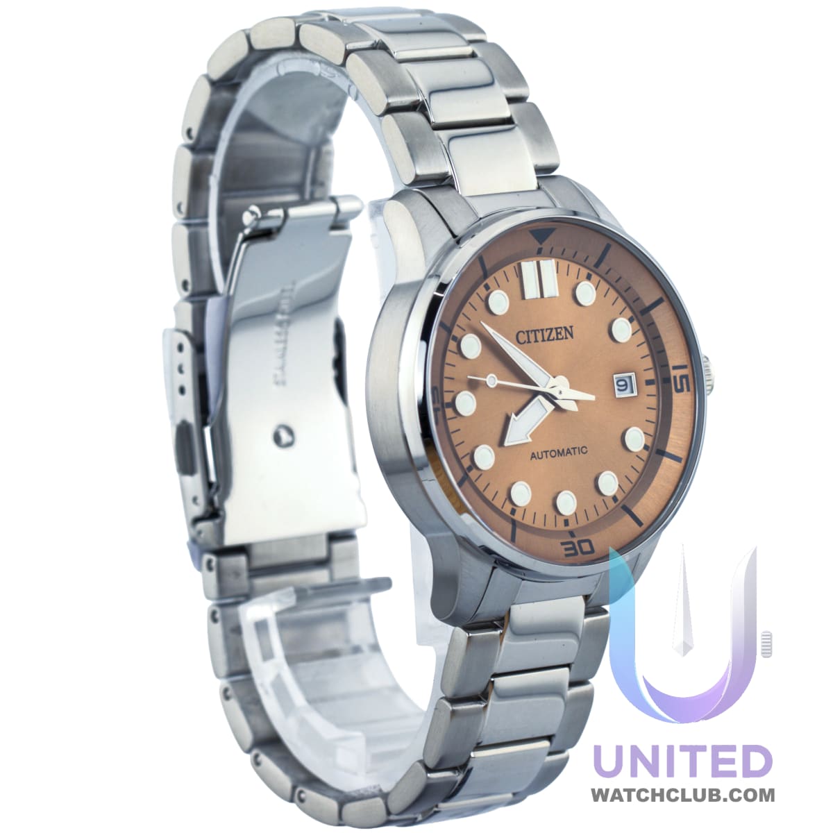Citizen Automatic Salmon Dial 40mm NJ0191-83X
