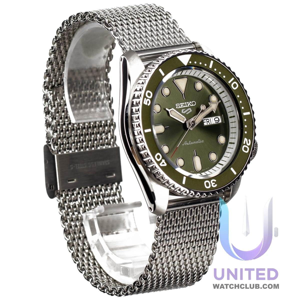 Seiko 5 Sports Green Dial 42.5mm SRPD75K1