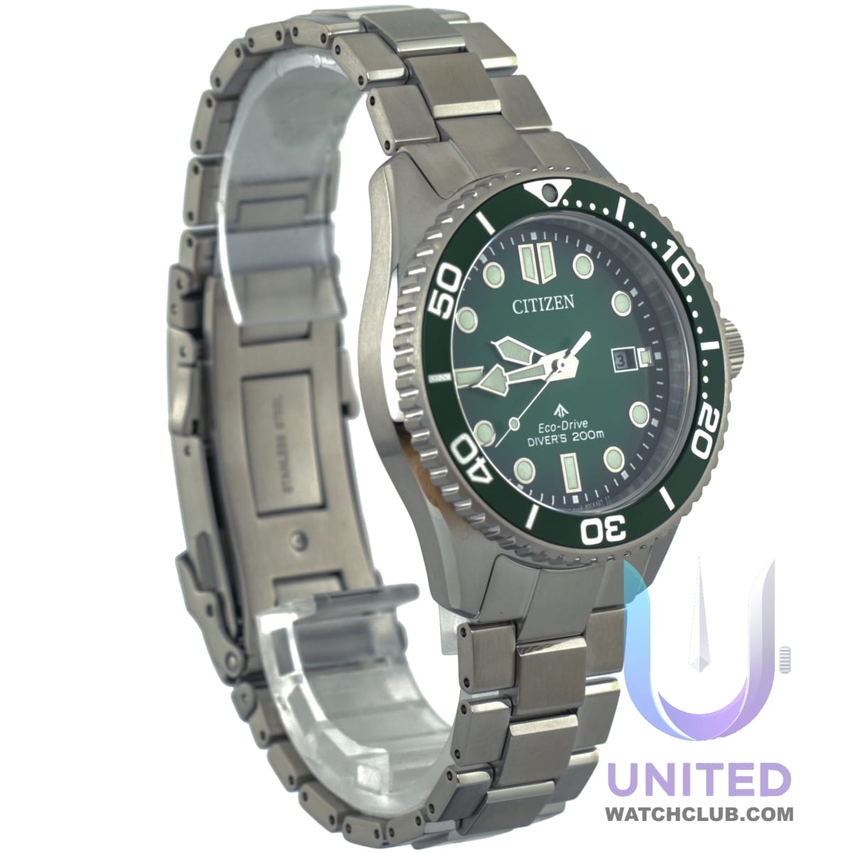Citizen Promaster Eco-Drive Diver Esfera Verde 40.6mm BN0269-50W