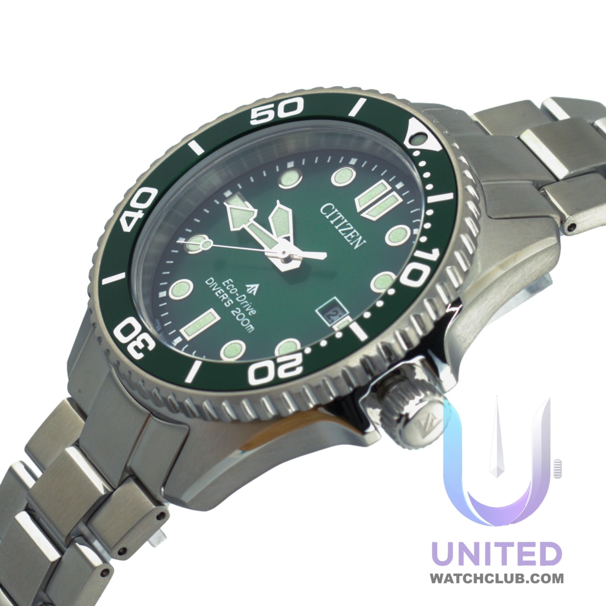 Citizen Promaster Eco-Drive Diver Esfera Verde 40.6mm BN0269-50W