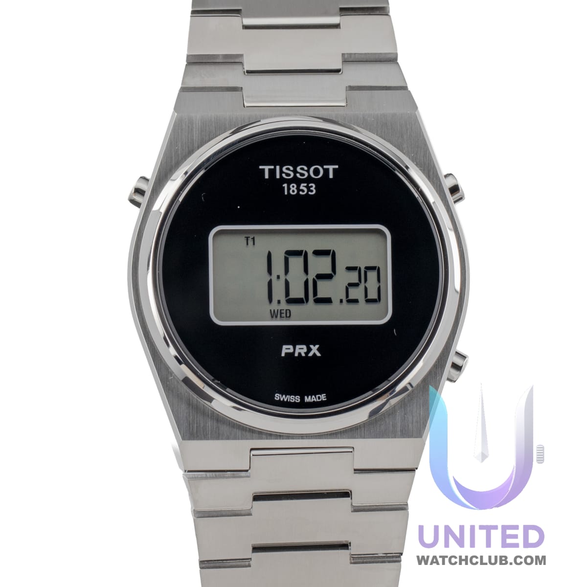 Tissot PRX Digital Black Dial 40mm T1374631105000