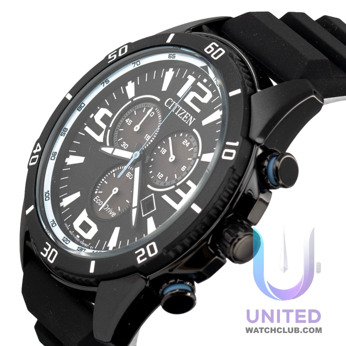 Citizen Brycen Black Dial 44.8mm AT2587-02E