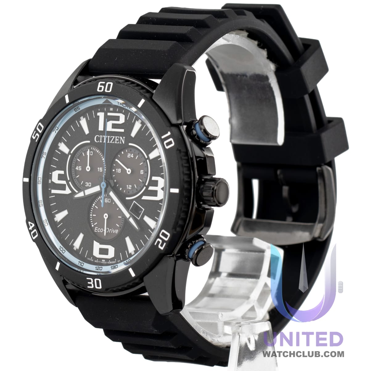 Citizen Brycen Black Dial 44.8mm AT2587-02E