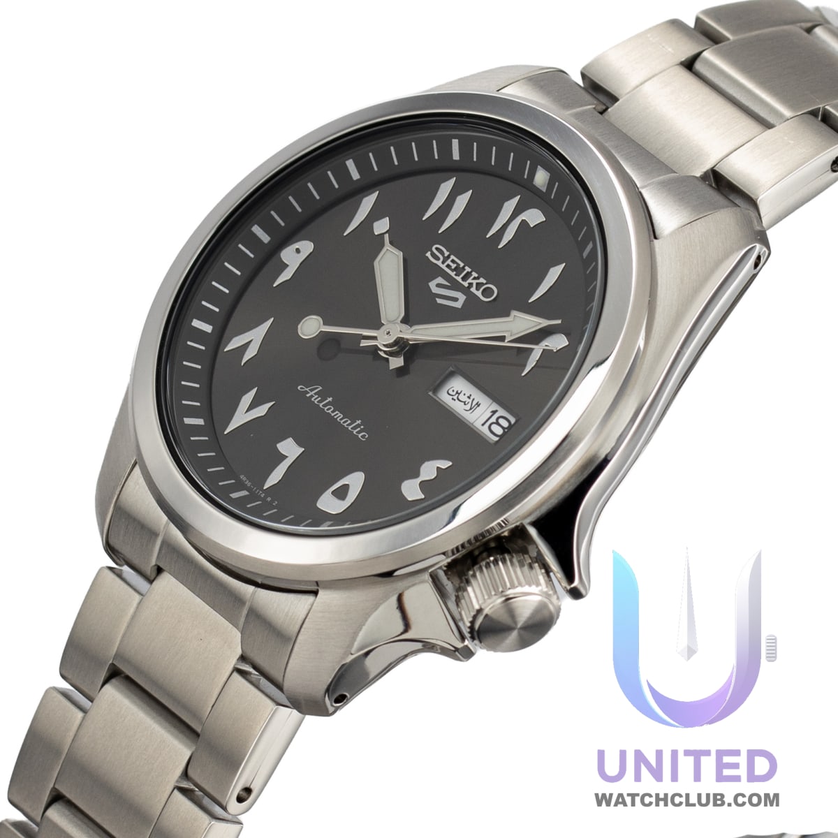 Seiko 5 Sports Grey Dial 40mm SRPH47K1