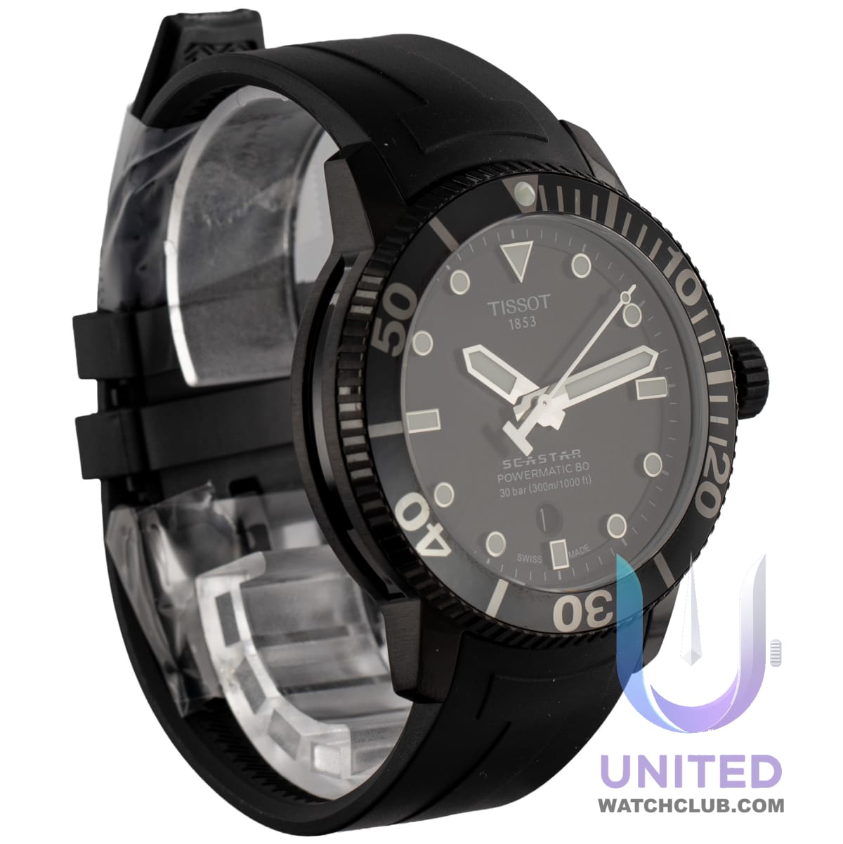 Tissot Seastar 1000 Black Dial 43mm T120.407.37.051.00