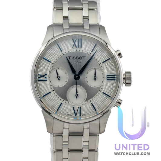 Tissot Chemin des Tourelles Esfera Plateada 42mm T139.462.11.038.00