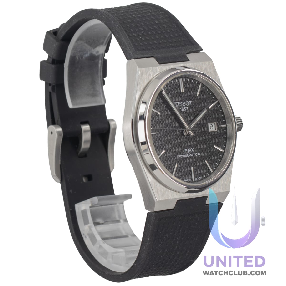 Tissot PRX Powermatic 80 Black Dial T137.407.16.051.00 — Pre-Owned - Excellent