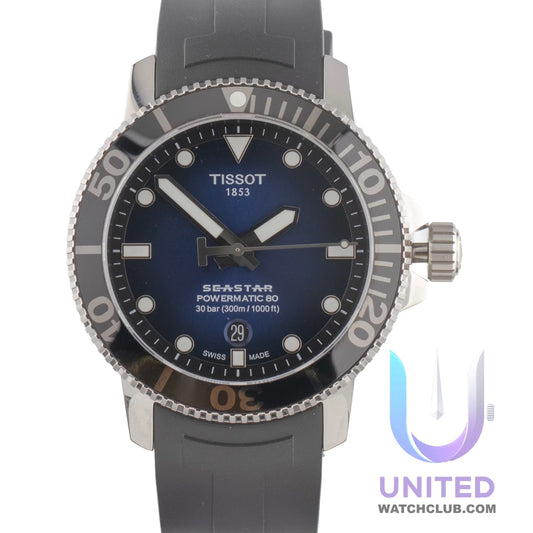 Tissot Seastar 1000 Esfera Azul 43mm T120.407.17.041.00 — Seminuevo - Excelente