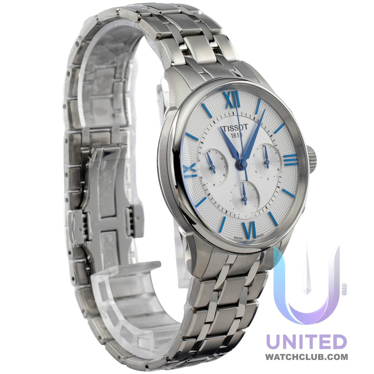 Tissot Chemin des Tourelles Esfera Plateada 42mm T139.462.11.038.00