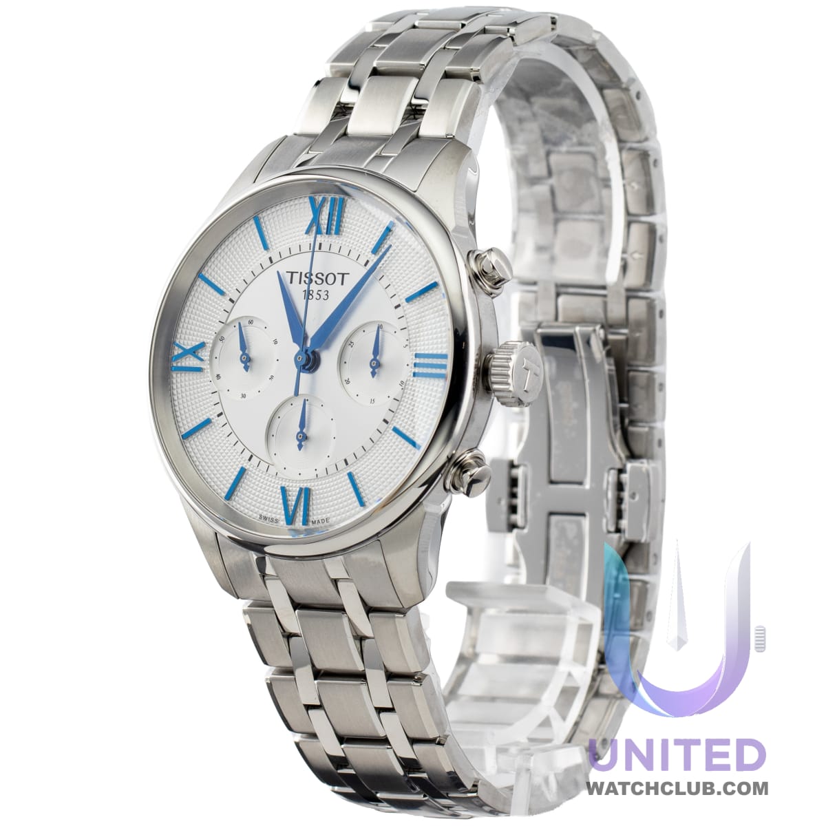 Tissot Chemin des Tourelles Esfera Plateada 42mm T139.462.11.038.00