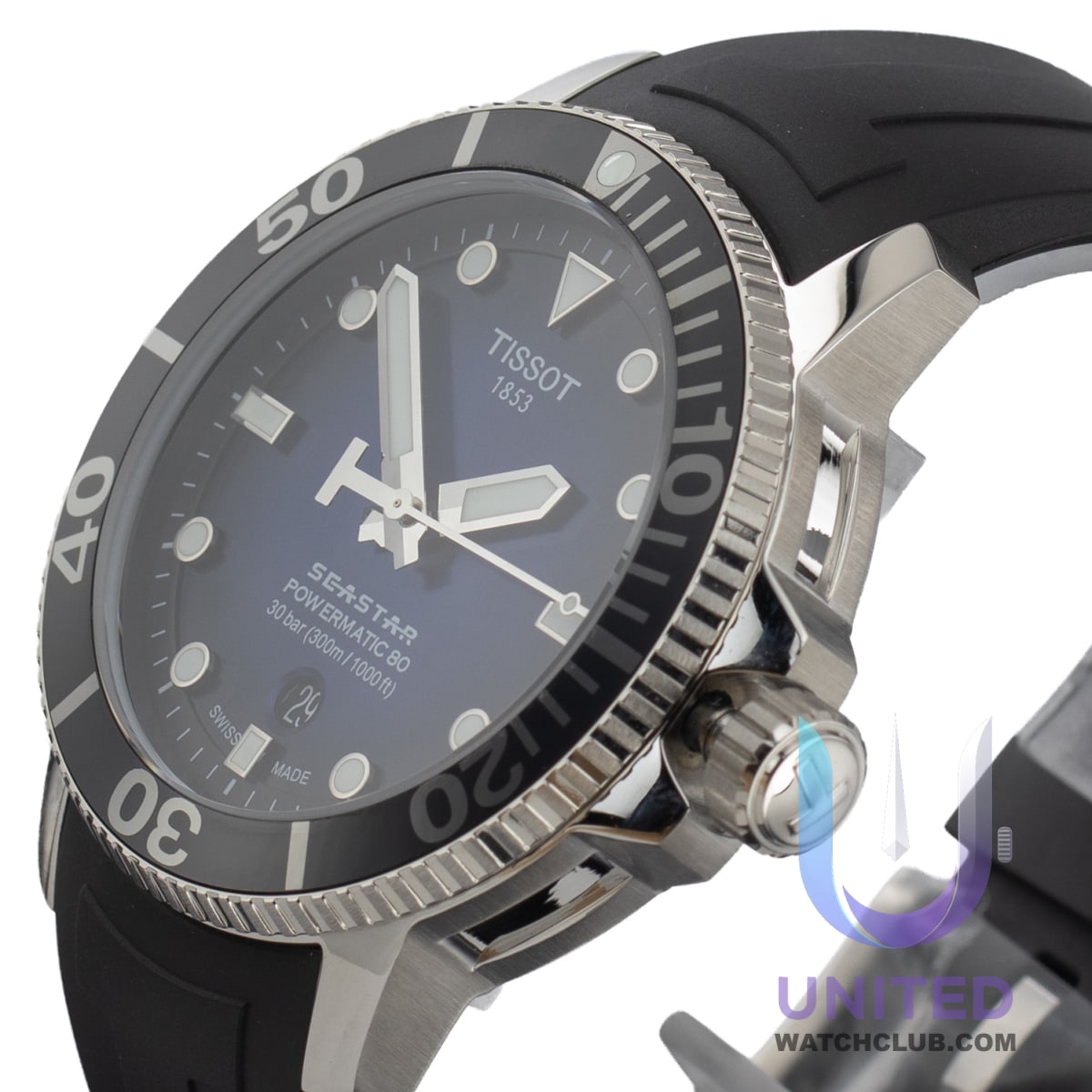 Tissot Seastar 1000 Blue Dial 43mm T120.407.17.041.00 — Pre-Owned - Excellent