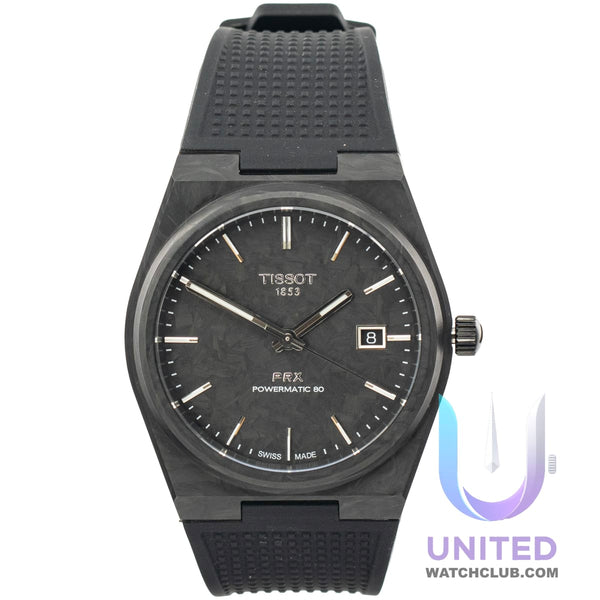 Tissot PRX Powermatic 80 Black Dial 40mm T137.907.97.201.00