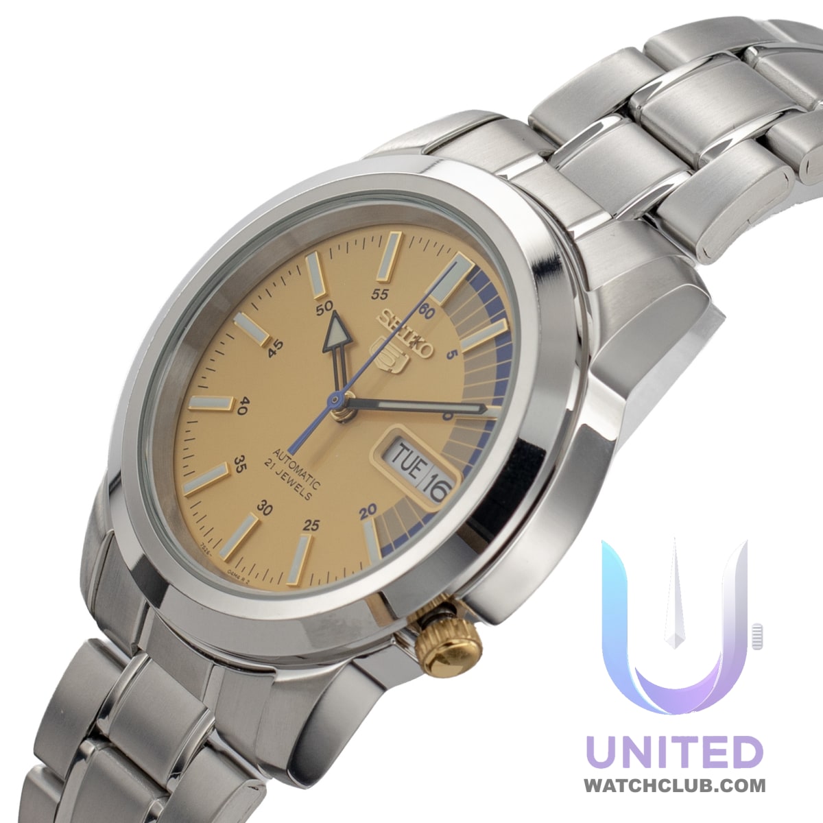 Seiko 5 Automatic Yellow Dial 38mm SNKK29K1