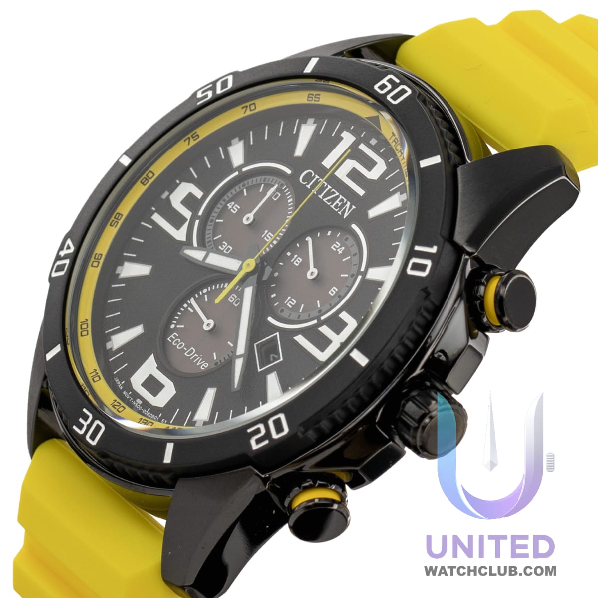 Citizen Brycen Black Dial 44mm AT2585-08E