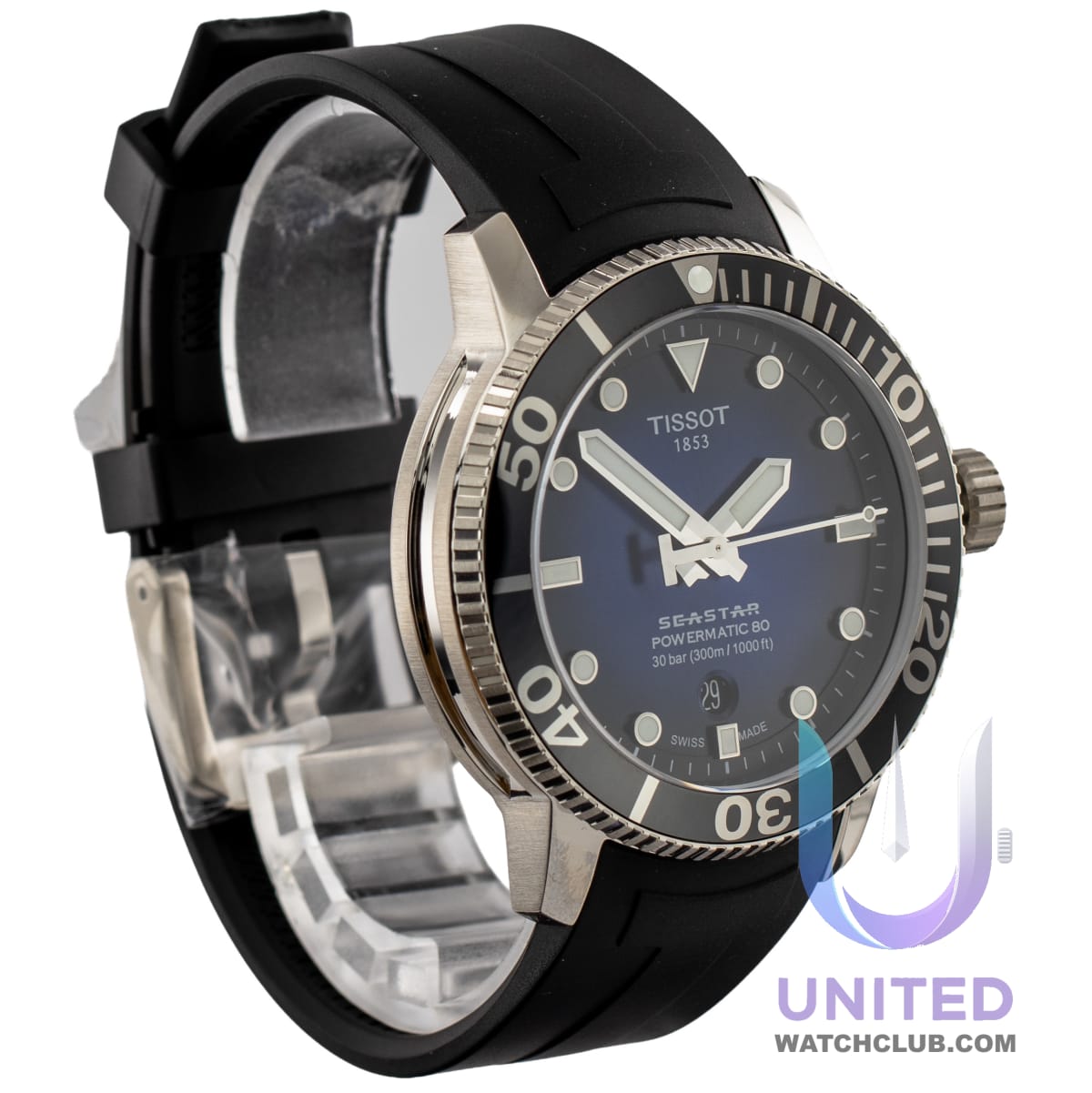 Tissot Seastar 1000 Blue Dial 43mm T120.407.17.041.00 — Pre-Owned - Excellent