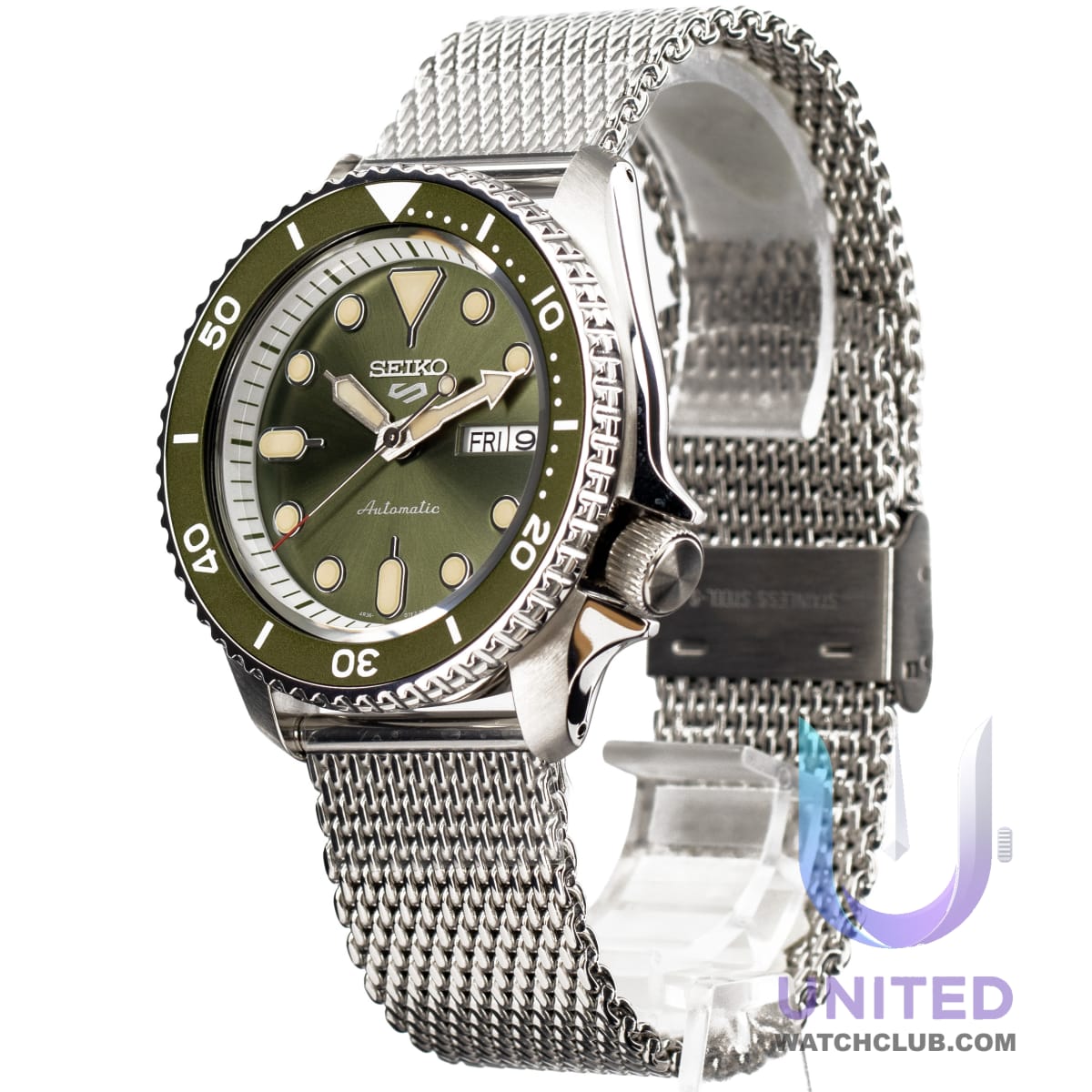 Seiko 5 Sports Green Dial 42.5mm SRPD75K1