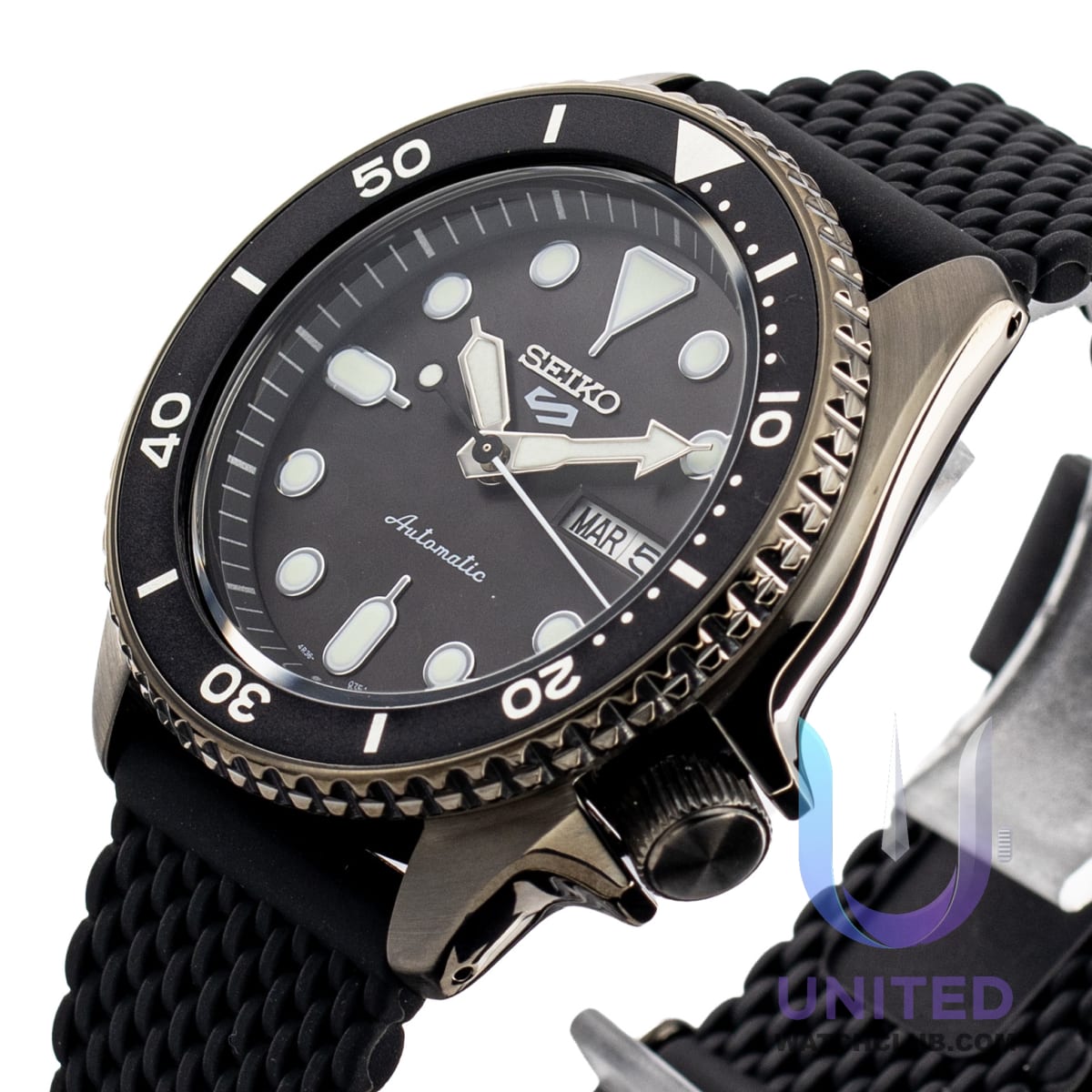 Seiko 5 Sports Black Dial 42.5mm SRPD65K2
