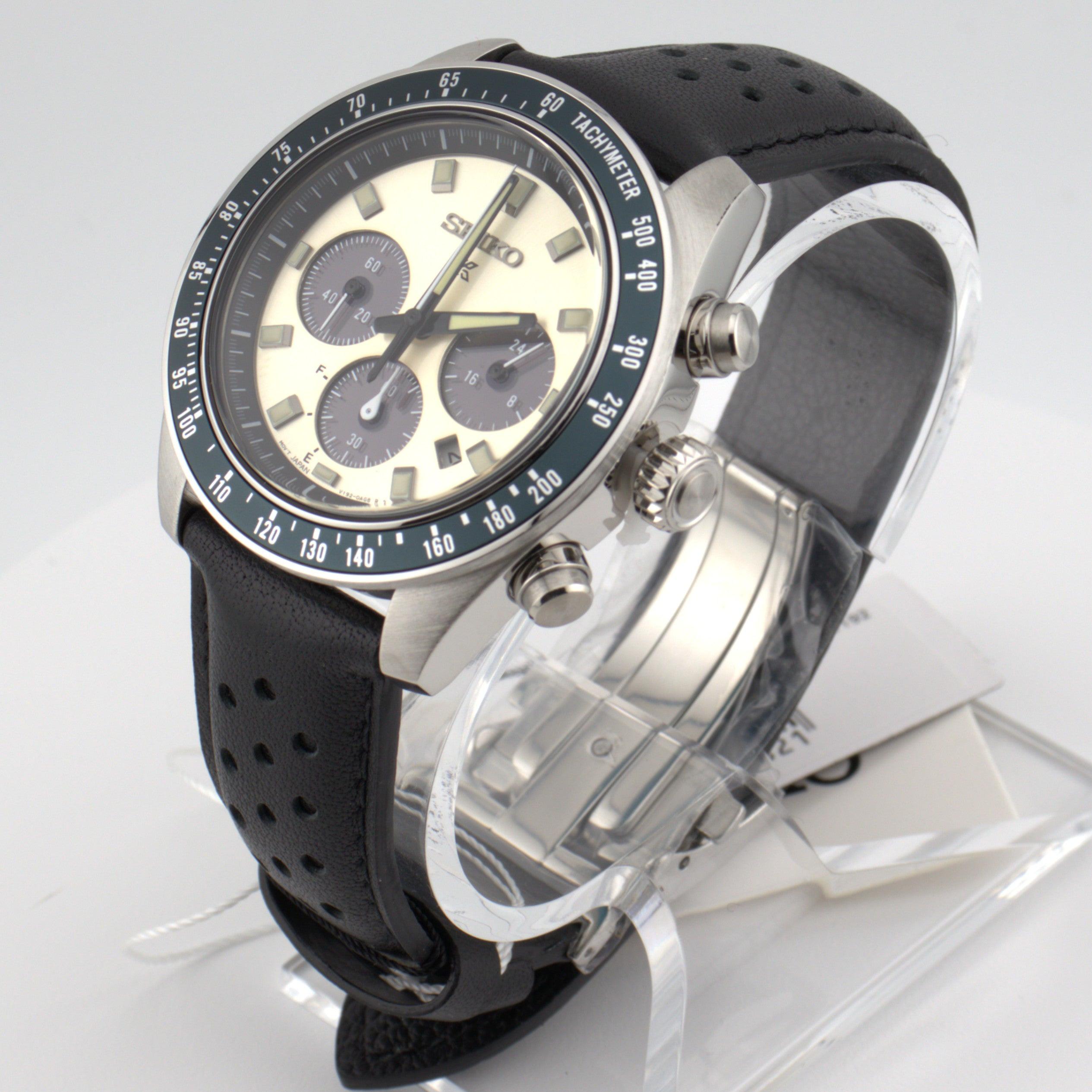 Seiko Prospex Solar Speedtimer Chronograph - Off-White dial watch ( SSC943P1 ).