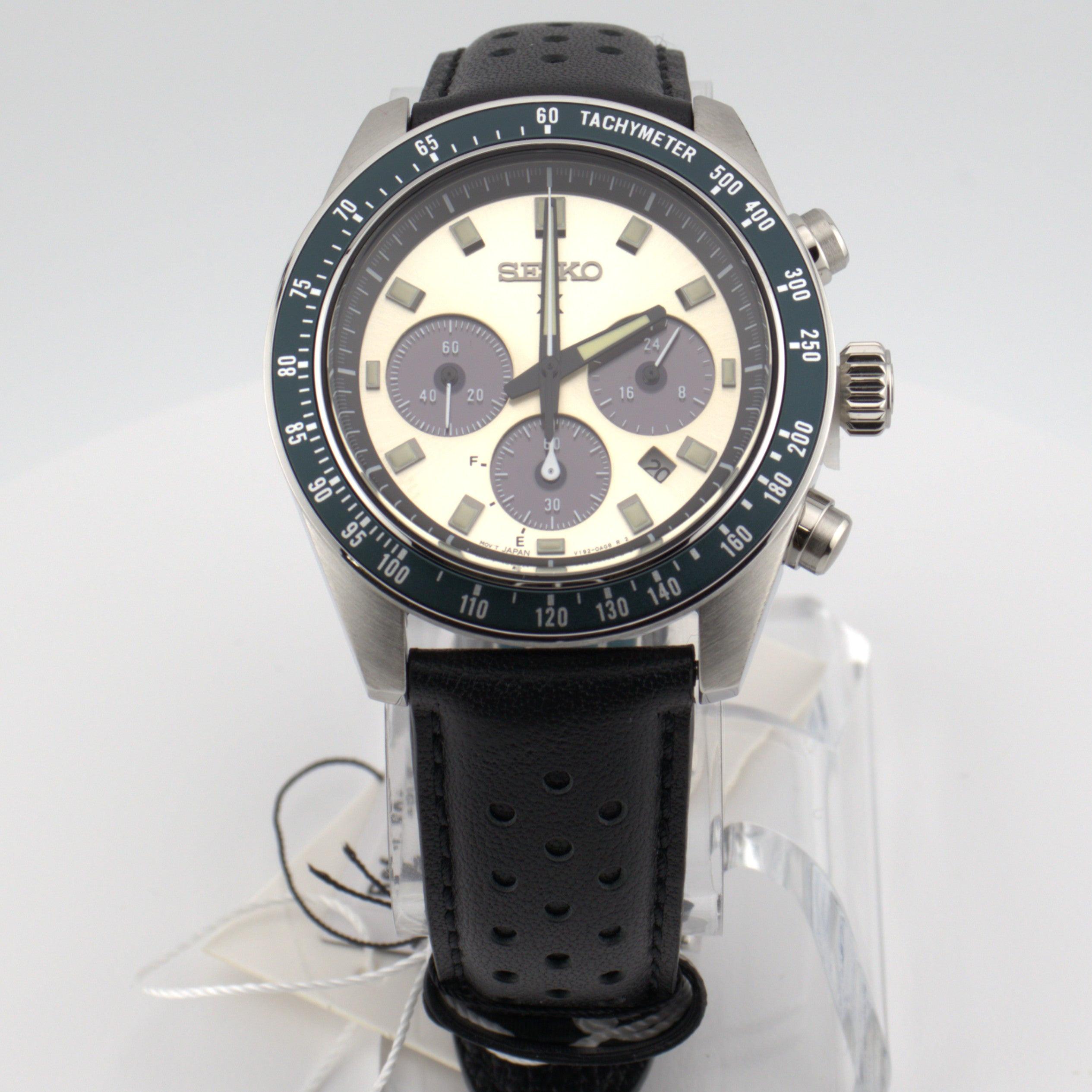 Seiko Prospex Solar Speedtimer Chronograph - Off-White dial watch ( SSC943P1 ).