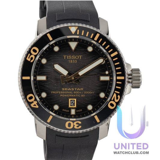 Tissot Seastar 2000 Professional Esfera Negra 46mm T1206071744101