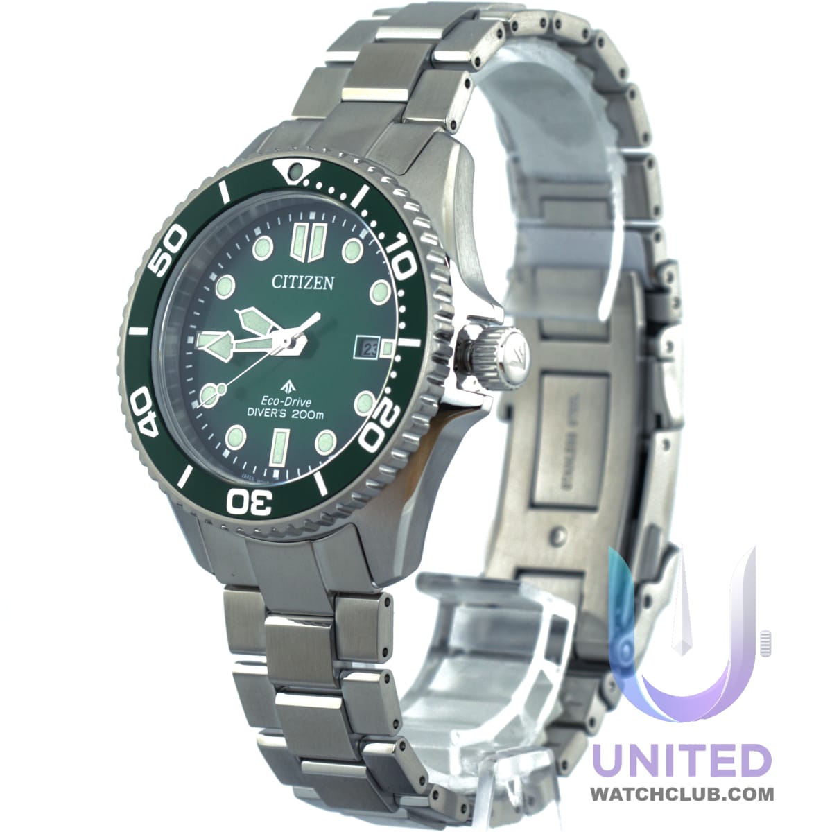 Citizen Promaster Eco-Drive Diver Esfera Verde 40.6mm BN0269-50W