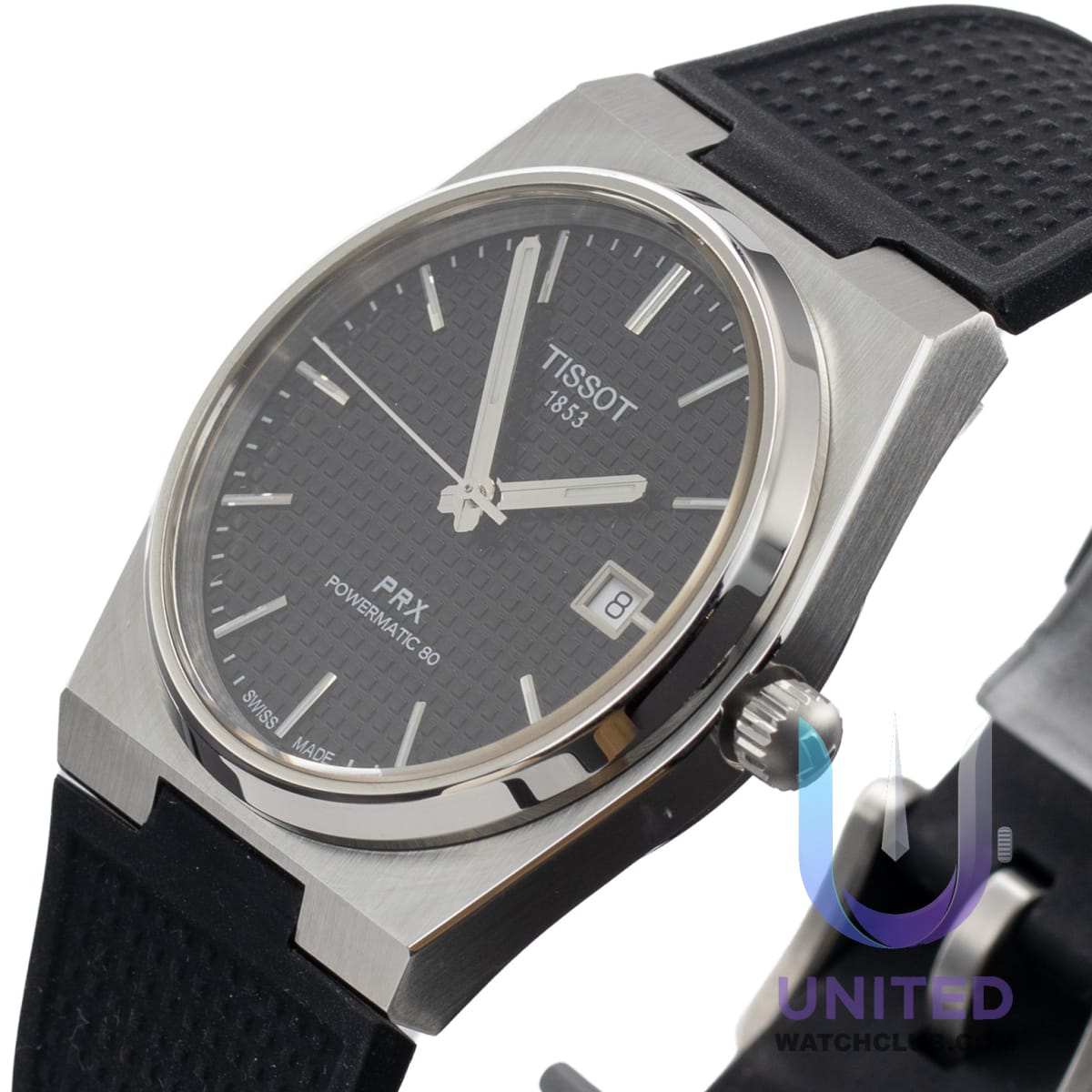 Tissot PRX Powermatic 80 Black Dial T137.407.16.051.00 — Pre-Owned - Excellent