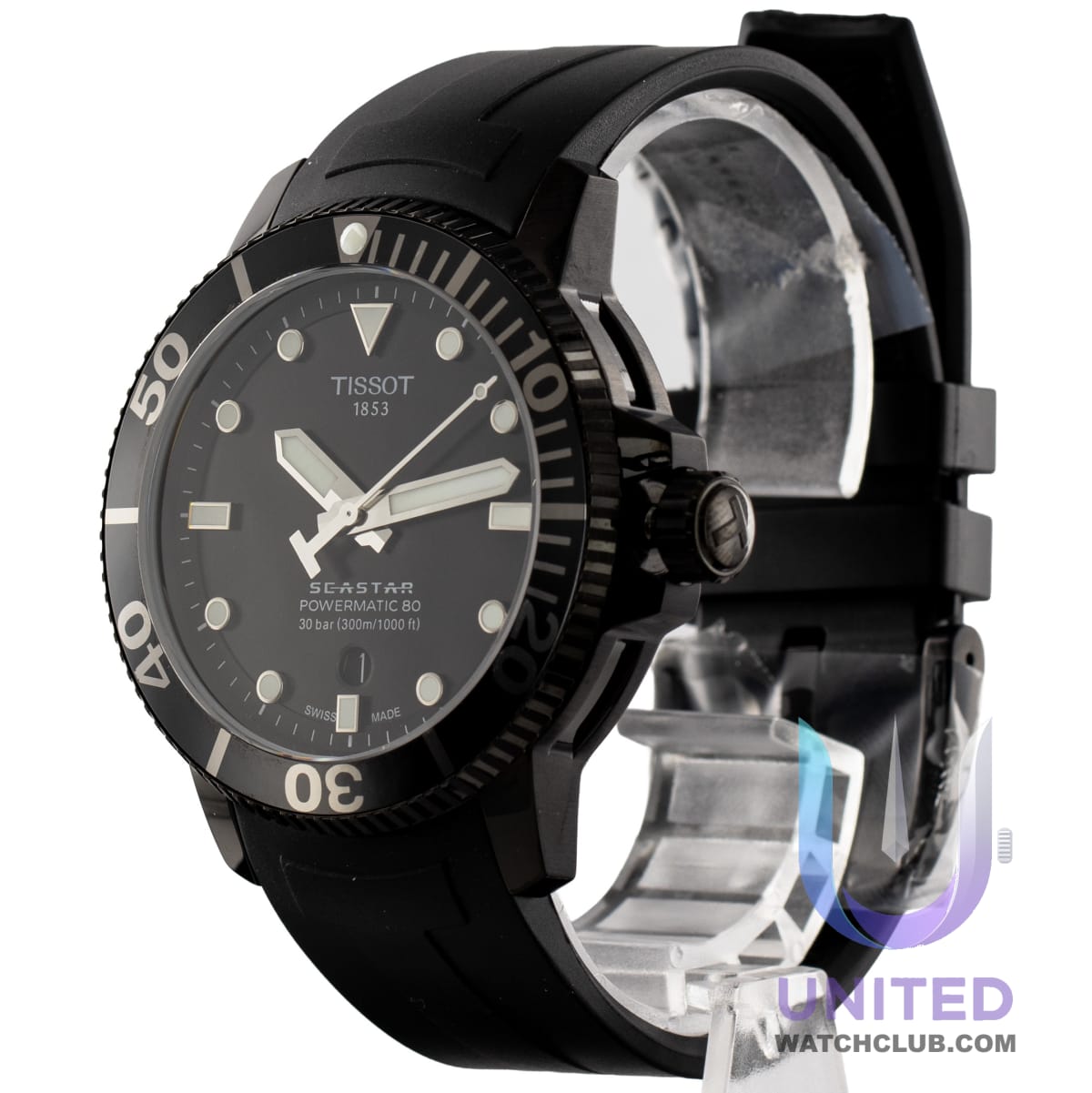 Tissot Seastar 1000 Black Dial 43mm T120.407.37.051.00